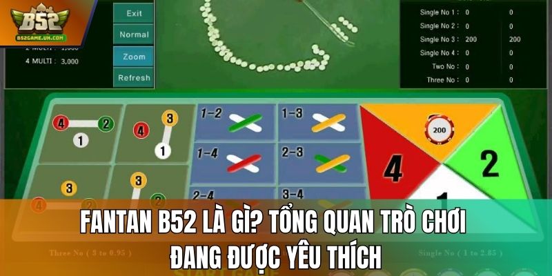 Fantan B52 là gì? Tổng quan trò chơi đang được yêu thích